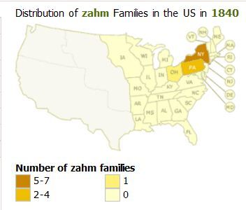 ZAHM in der USA