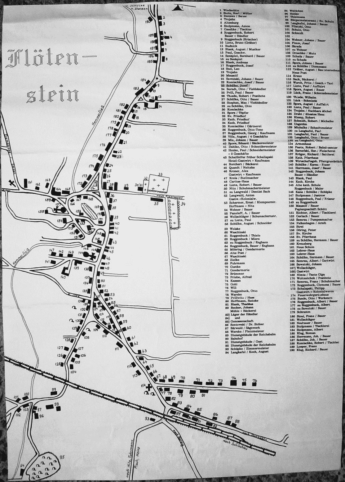 Häuserplan Fötenstein
